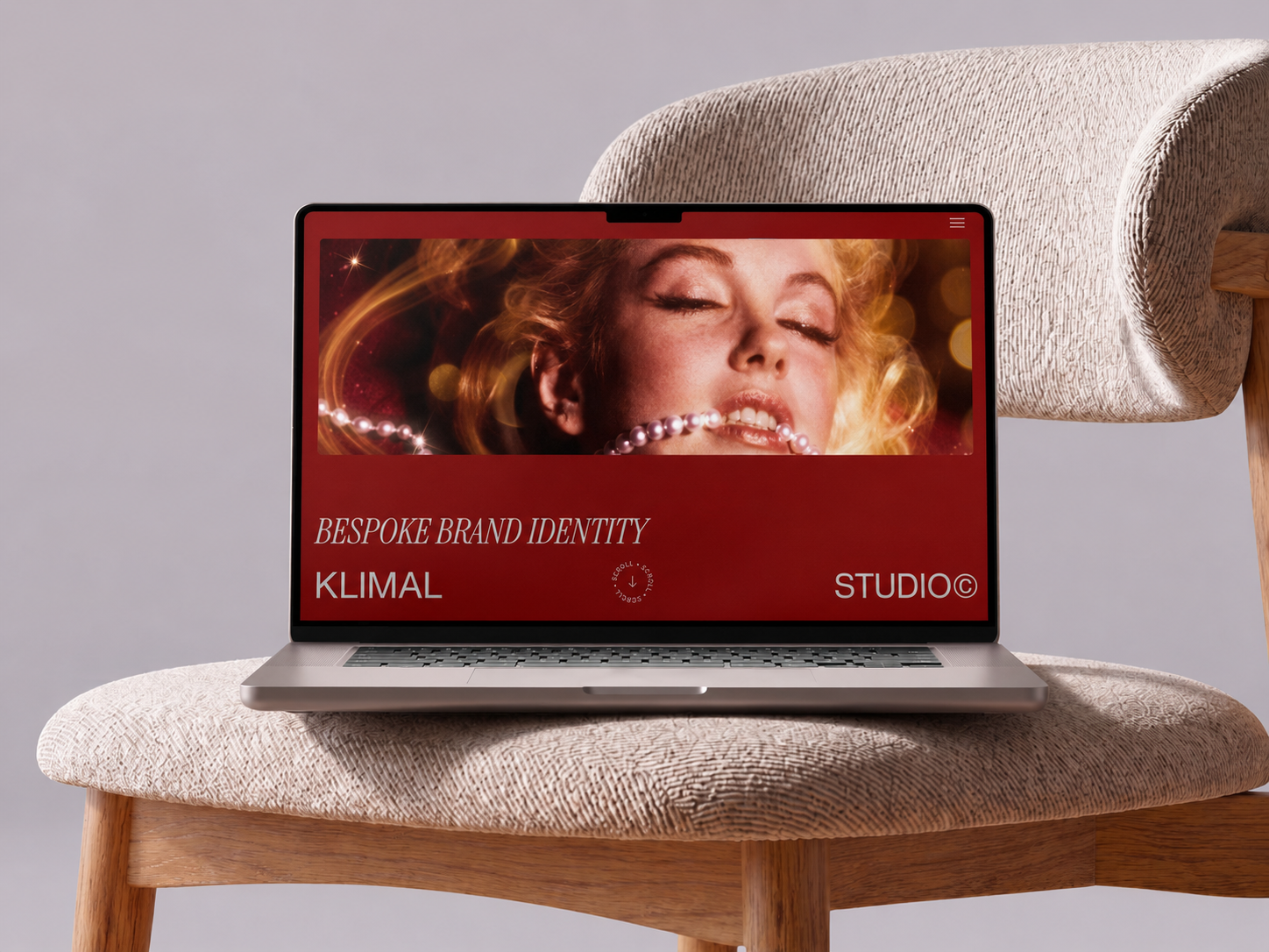 Klimal Studio portfolio interface preview